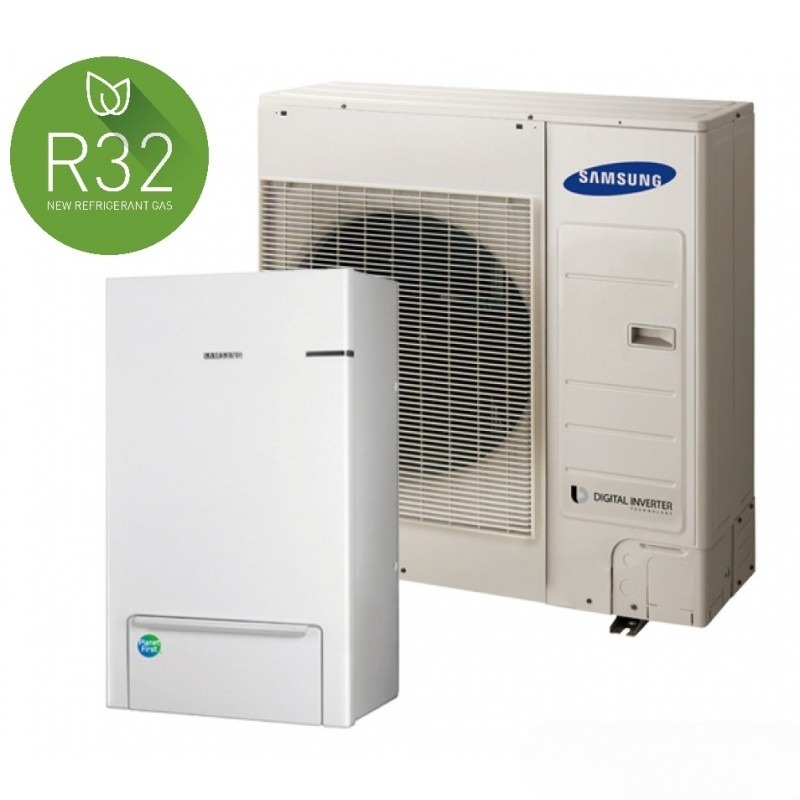 Samsung EHS Split (AE040RXEDEG/EU/AE090RNYDEG/EU) 4,0 – 4,9 kW-os inverteres klíma + kültéri egység
