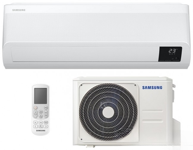 Wind-Free Pure (AR09CXKAAWKNEU+AR09AXKAAWKXEU) 2,3 – 2,8 kW-os oldalfali inverteres klíma + kültéri egység + távirányító
