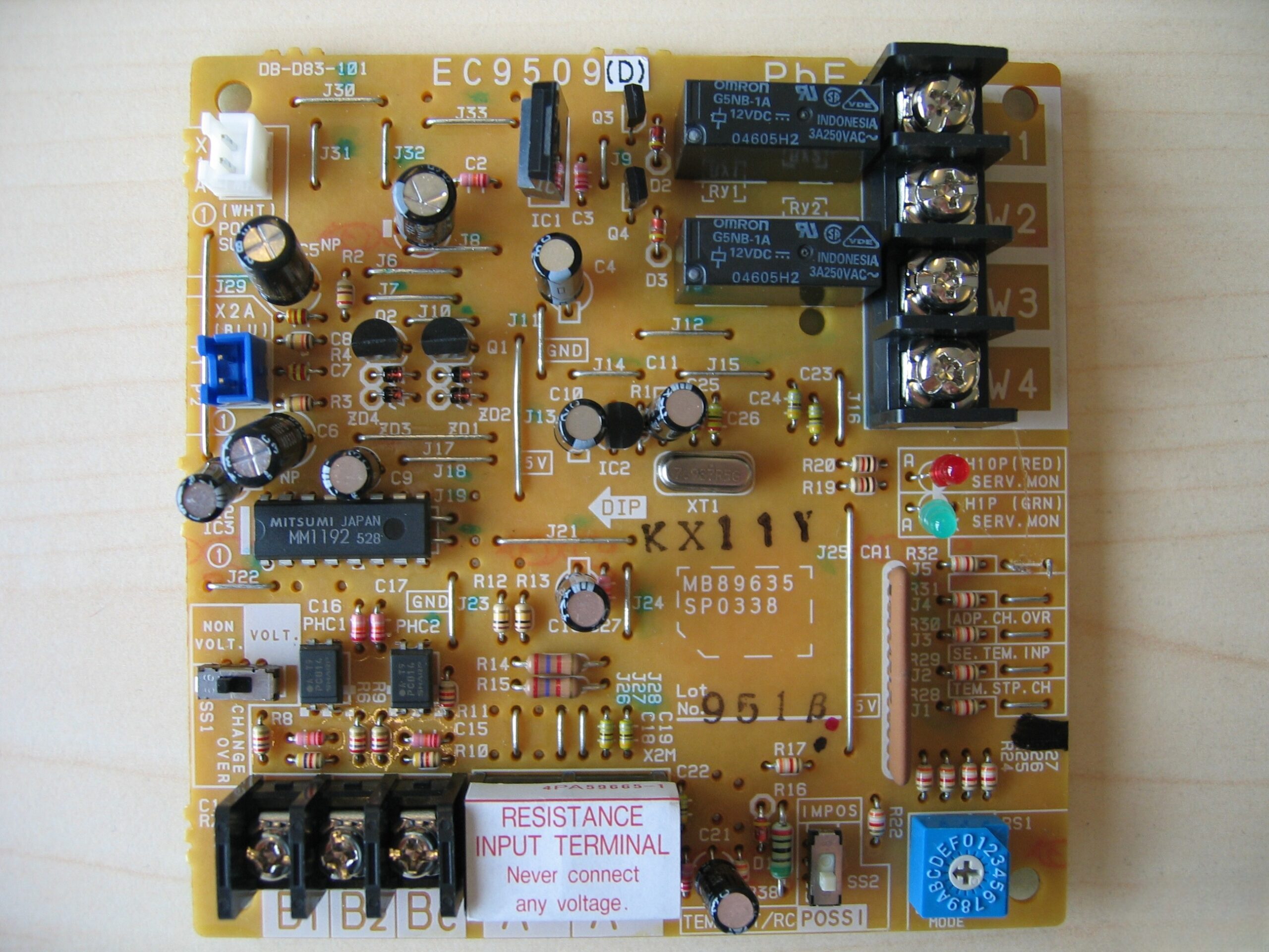 Daikin (KRP4A) Vezetékes kiegészítő adapter