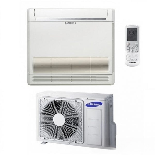 Samsung Parapet/padlón álló (AC026RNJDKG/EU+AC026RXADKG/EU) 2,3 – 2,8 kW-os inverteres klímaberendezés – 1 fázisú