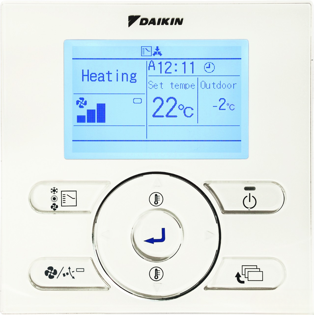 Daikin (BRC1E53B) Normál vezetékes távvezérlő
