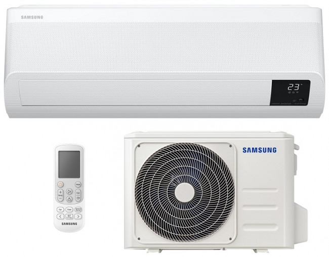 Samsung WindFree Avant (AR18TXEAAWKN/XEU) 5,0 – 6,6 kW-os oldalfali inverteres klíma + kültéri egység + távirányító